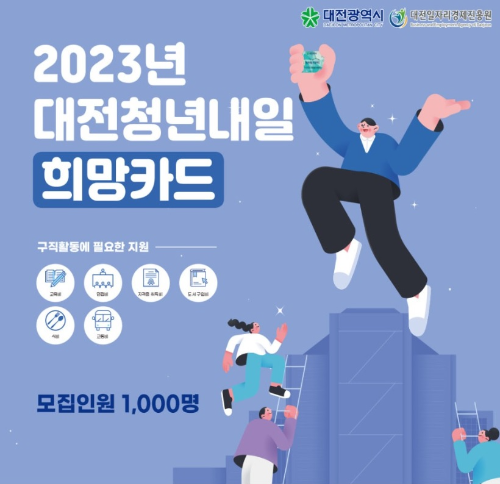 2023년 대전청년내일희망카드