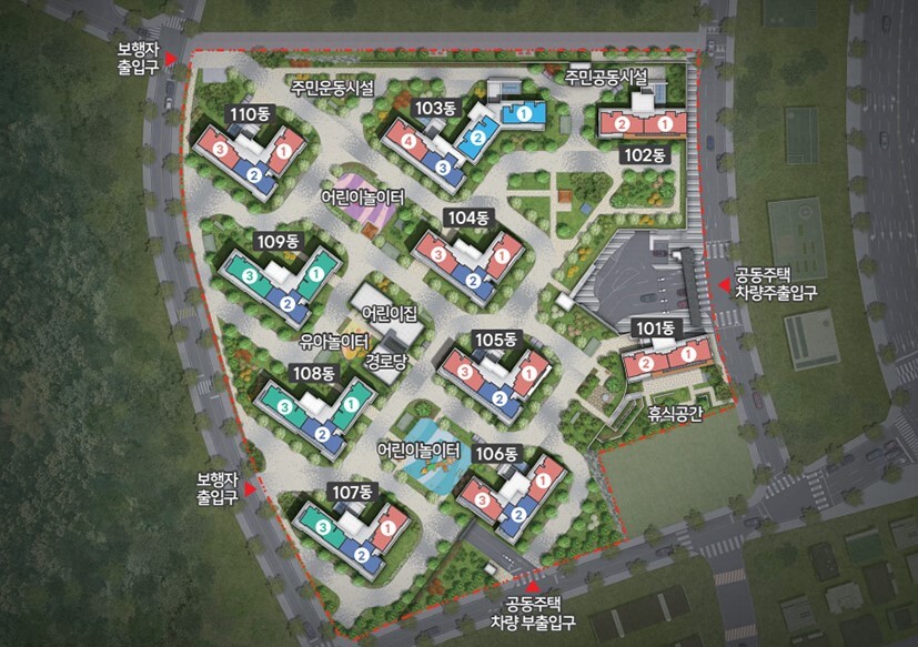 광명 유승한내들 라포레