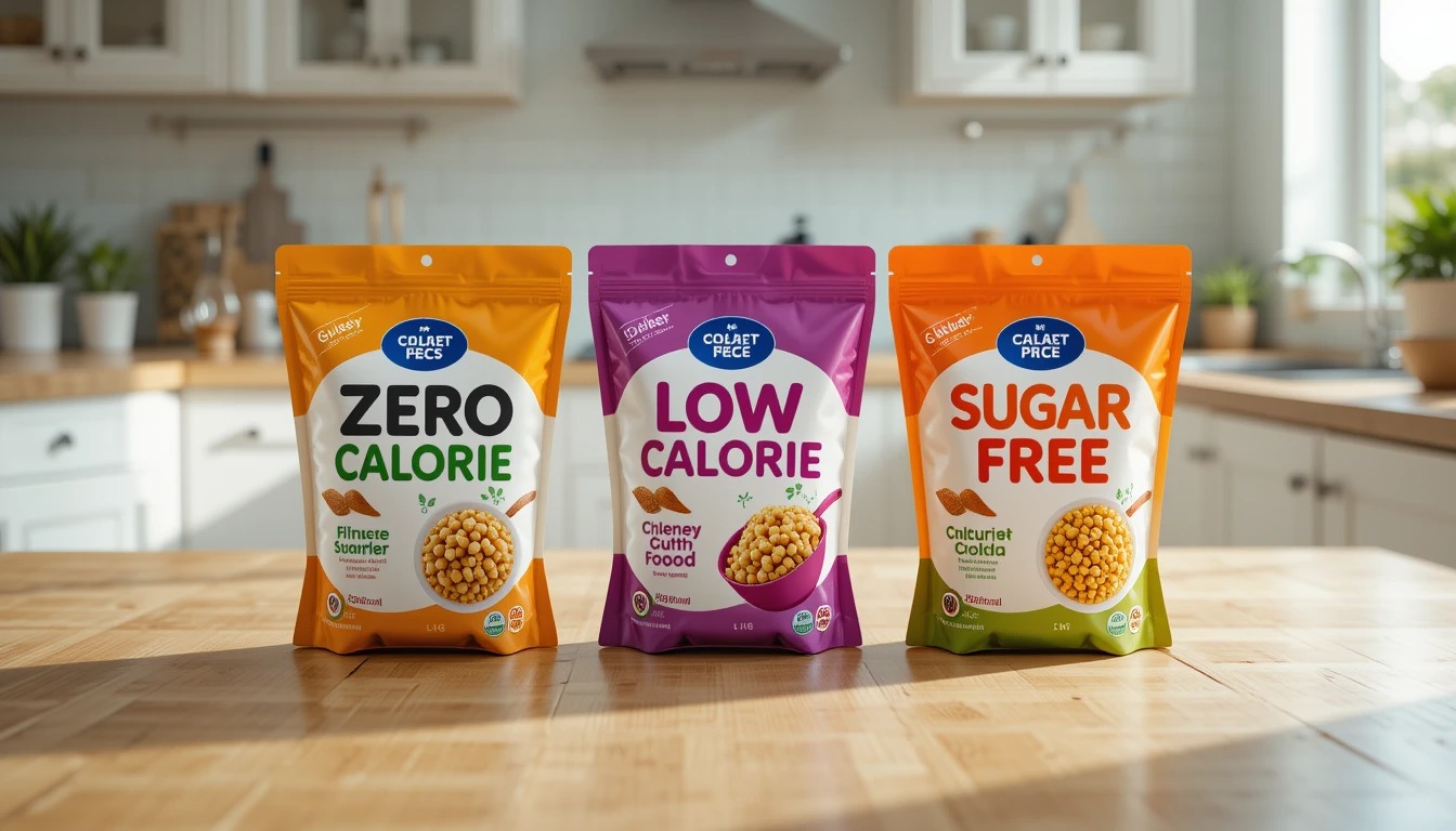 제로칼로리, 저칼로리, 무설탕음식