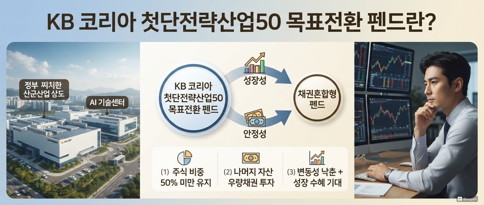 KB 코리아 첨단전략산업50 목표전환 펀드란?