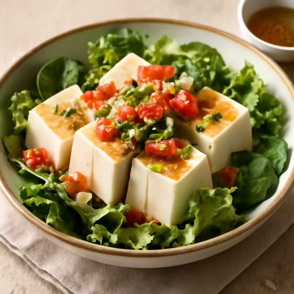 연두부 샐러드