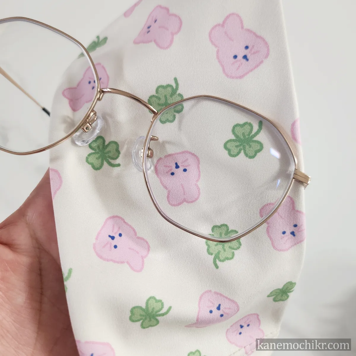 다이소-안경닦이-봄봄시리즈