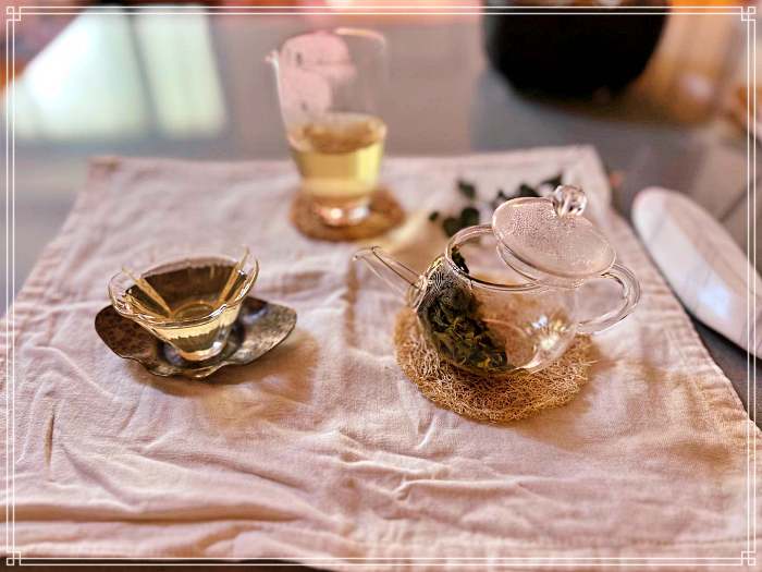 경남 하동 맛집 토담집, 4가지 차, 디저트, 다식, 프리미엄 티 코스