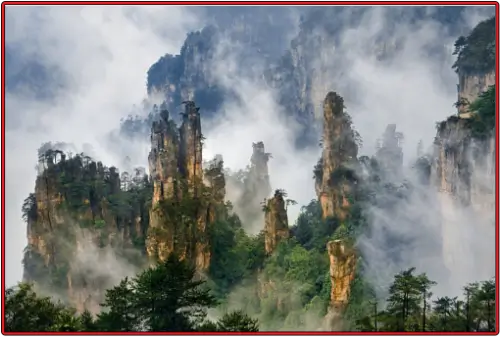 운무가-내려-앉은-천문산