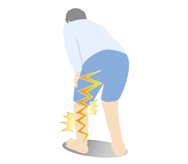 한쪽 다리가 시려요