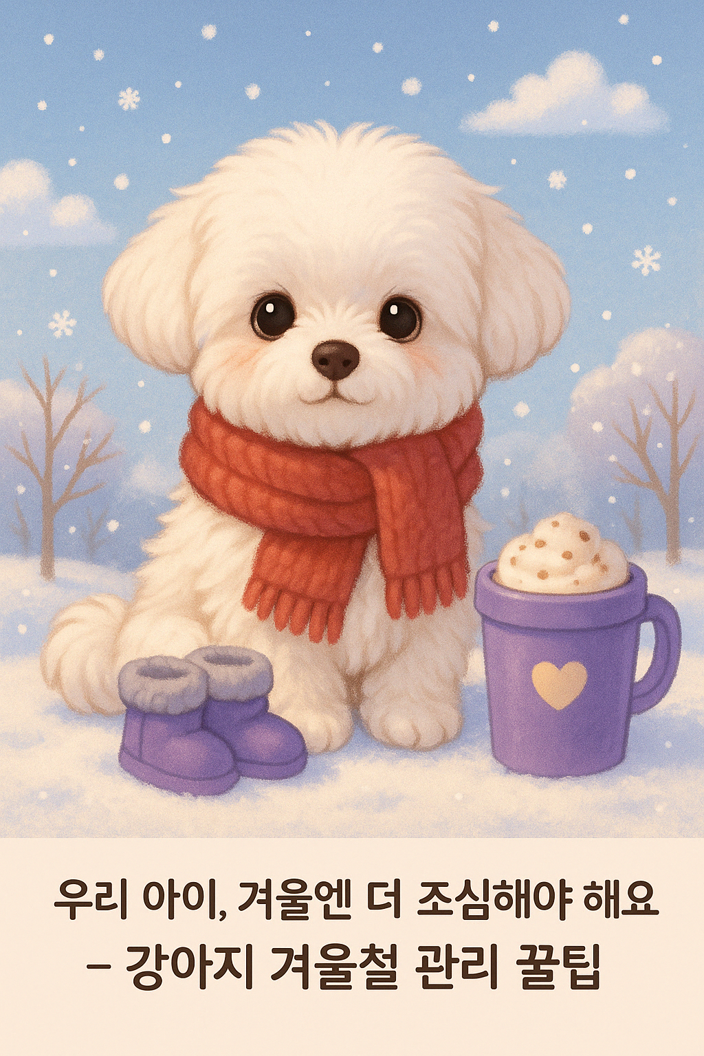 겨울철 강아지 관리