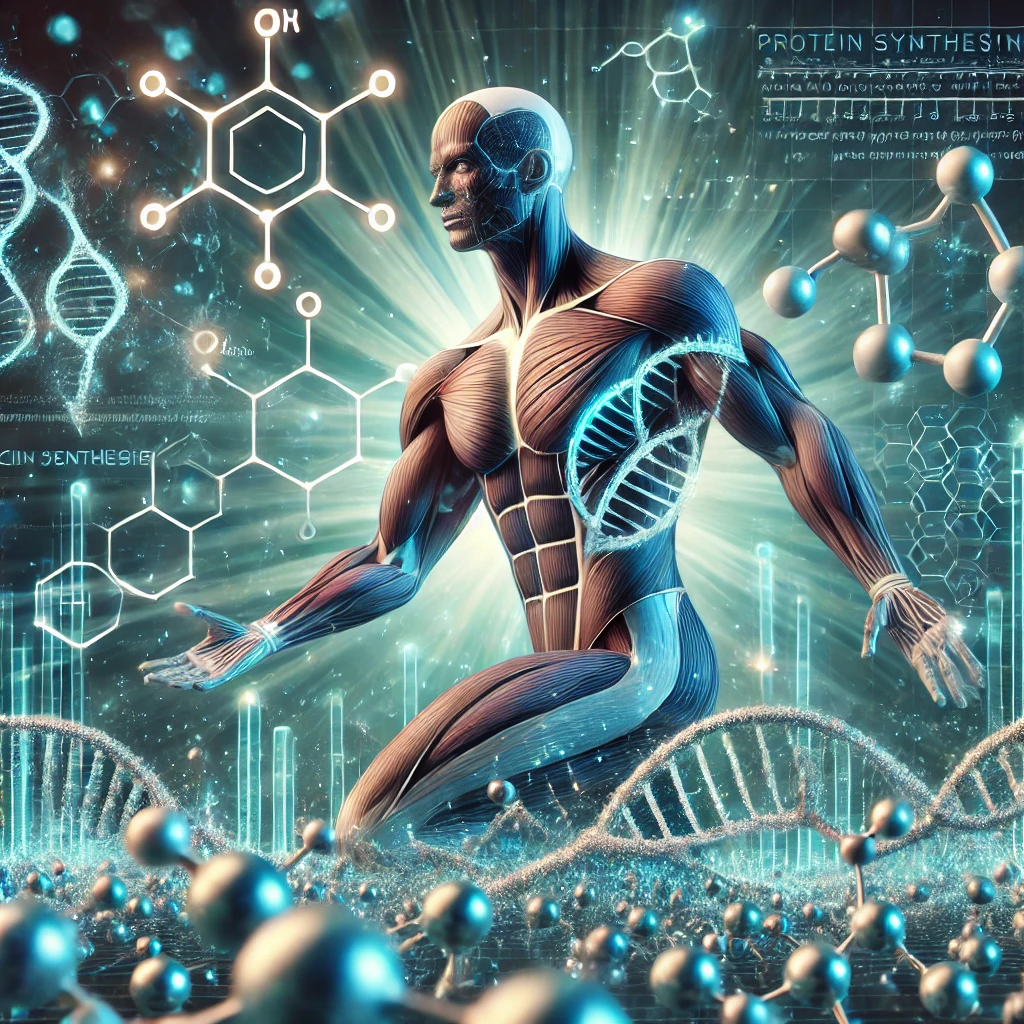 단백질 합성이 근육으로 변하는 과정