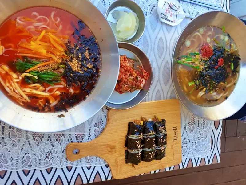 투데이 맛있는 메뉴 더위타파 냉칼국수 맛있는 식당 추천 부산 해운대 달맞이길 맛집