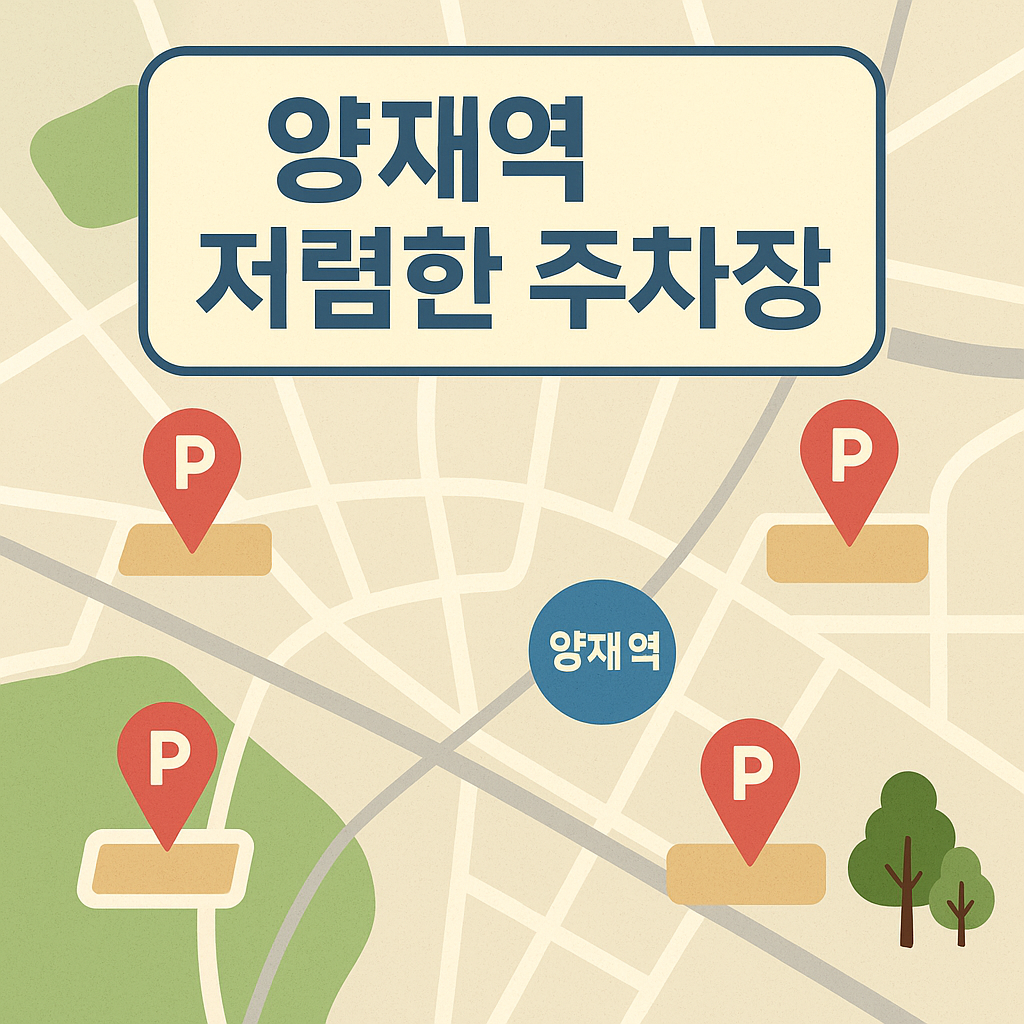 양재역 주차장