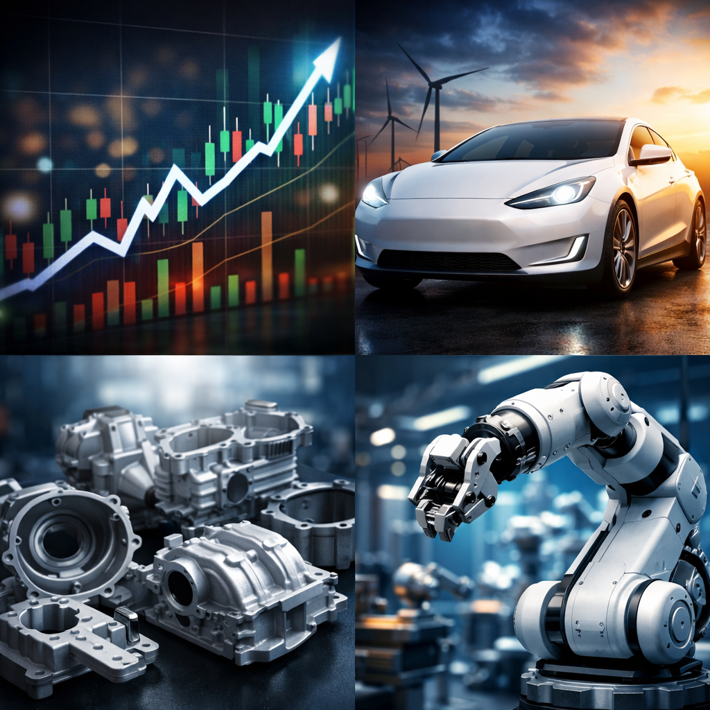 한라캐스트 주식 전망, 미래차&middot;로봇 수혜주로 다시 주목받는 이유 관련 사진