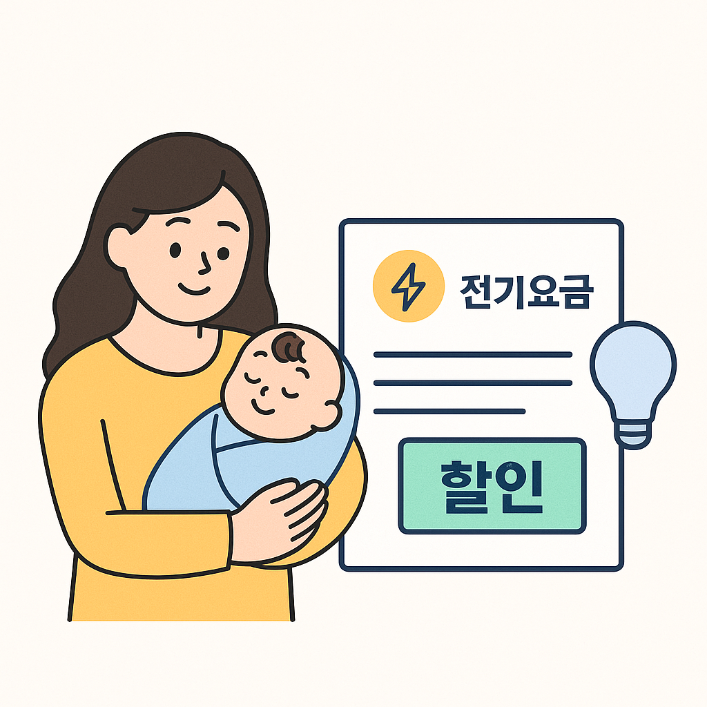 신생아를 안고 있는 엄마