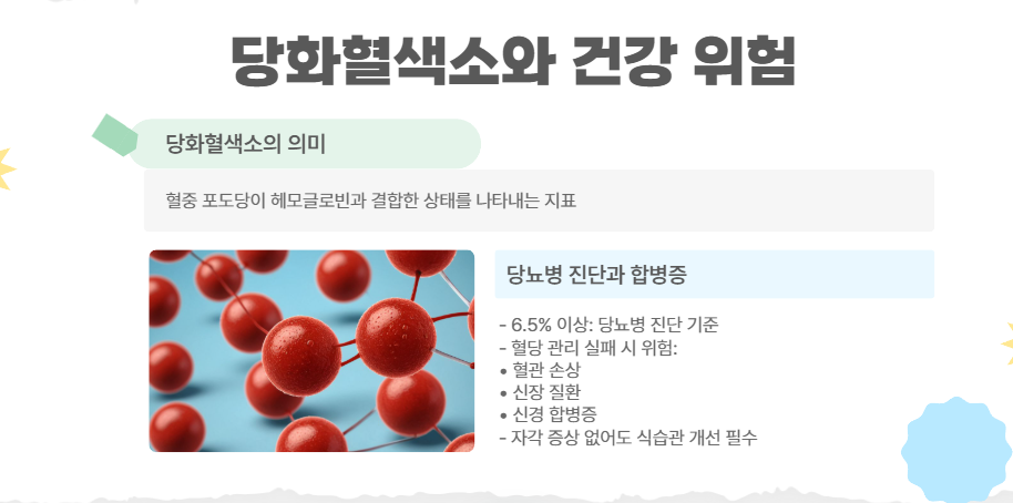 당화혈색소와 건강 위험