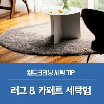 러그 세탁 드라이클리닝 표지 확인과 국소세척 요령_29