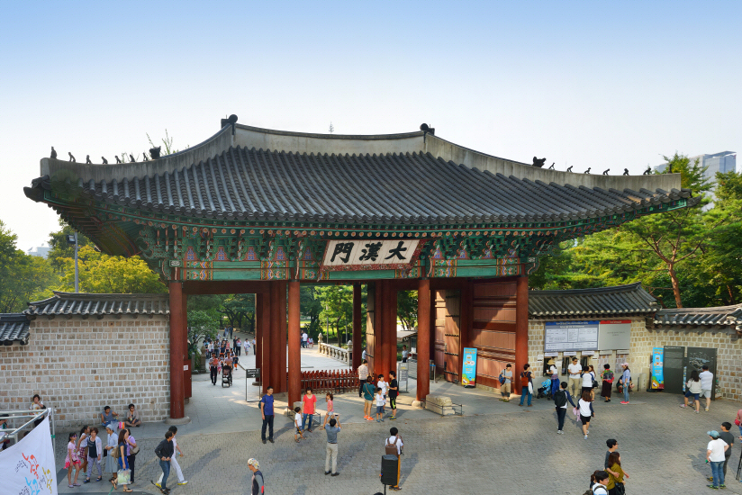 주요 관광명소(대한문, 중화문, 덕홍전, 정관헌, 석조전)