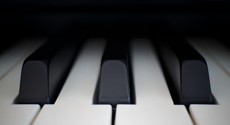피아노 건반 사진