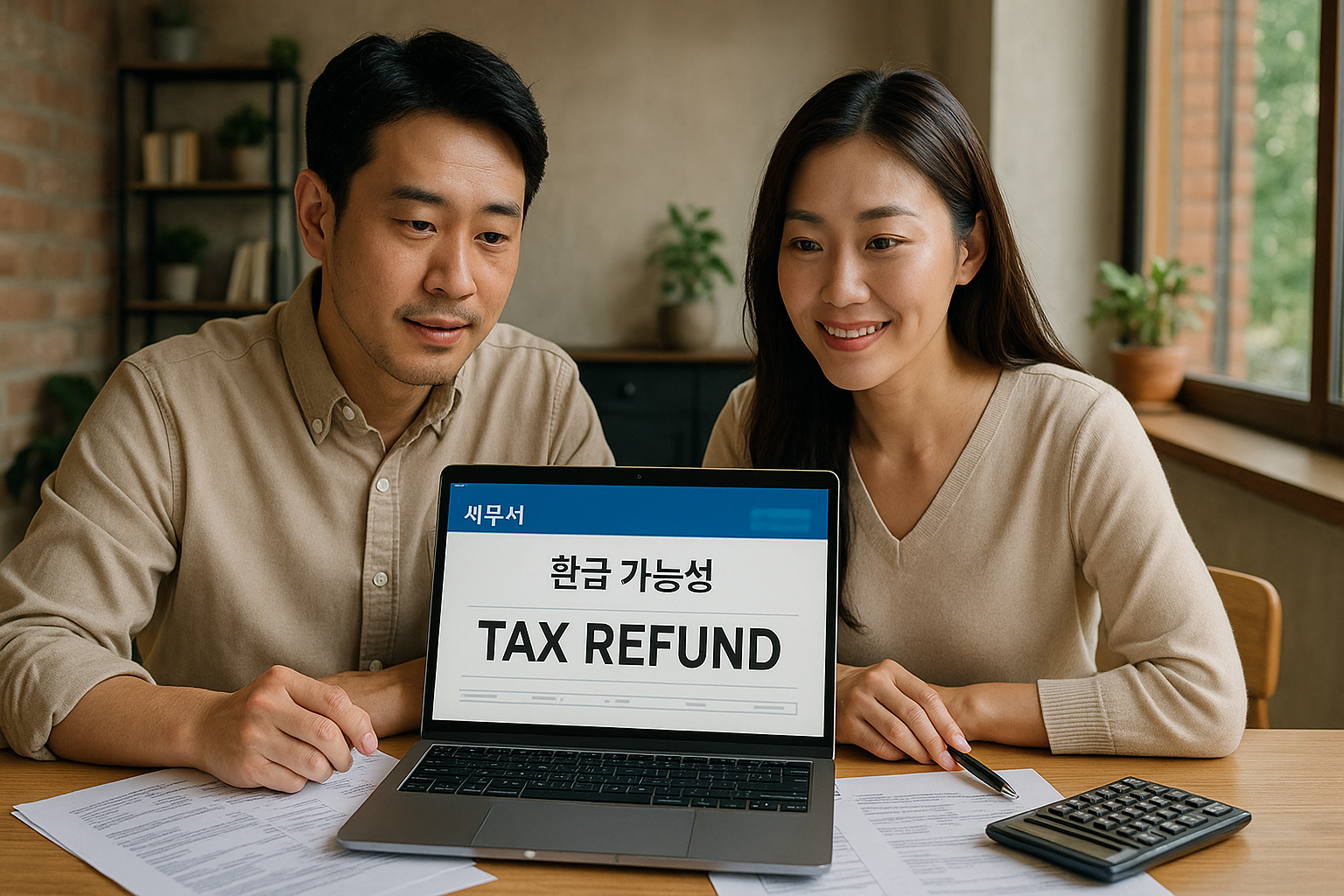 세금 환급 가능성 검토