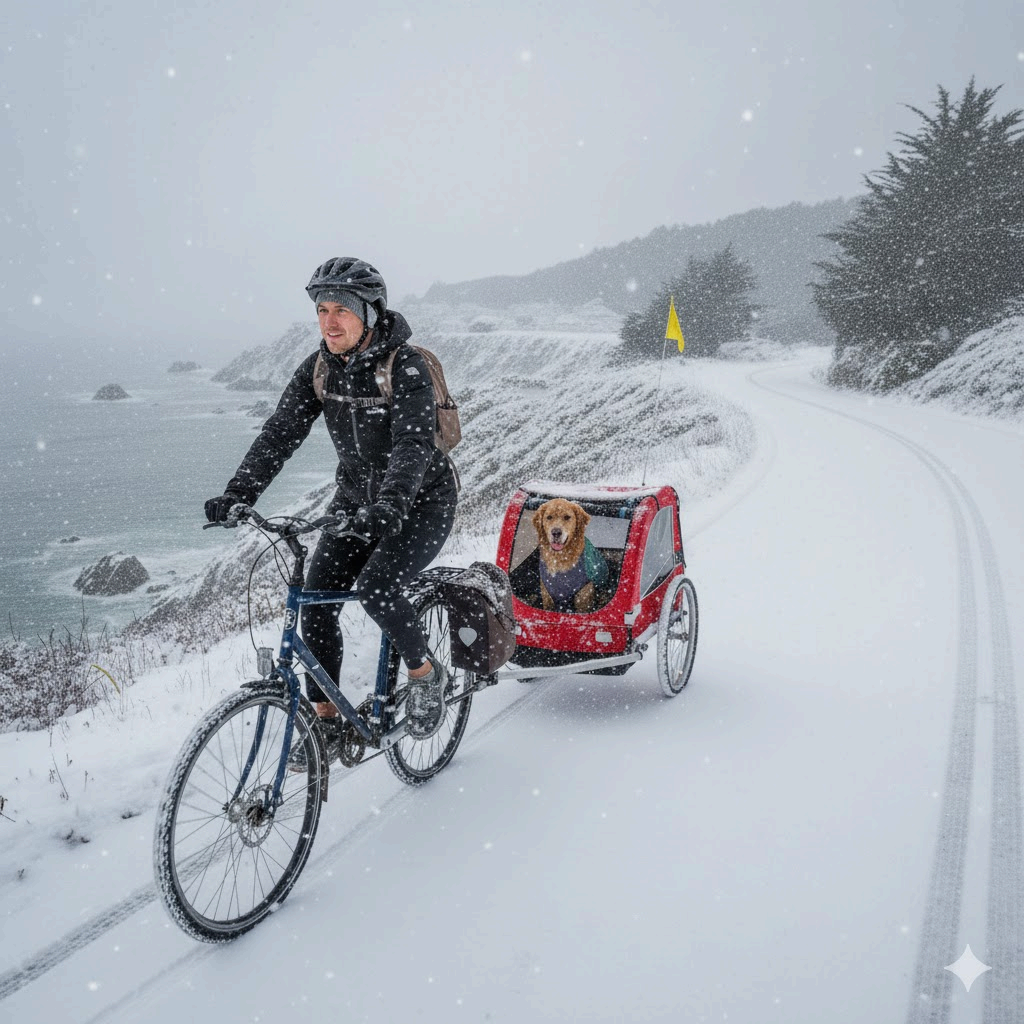 반려견 자전거 여행 시 계절별 주의사항과 추천 장비