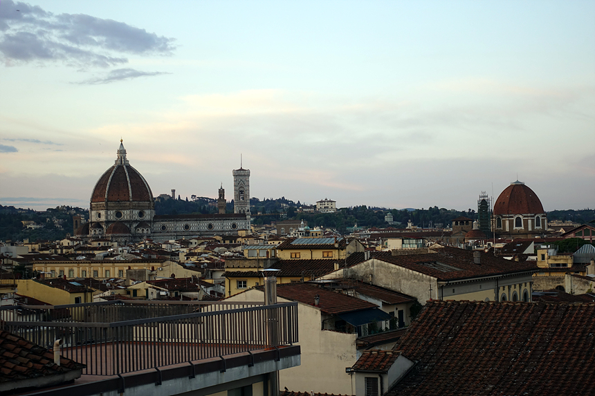 피렌체의 아침 전경