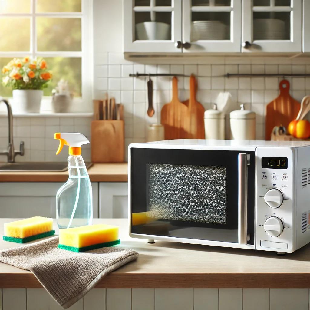 전자레인지 청소 방법