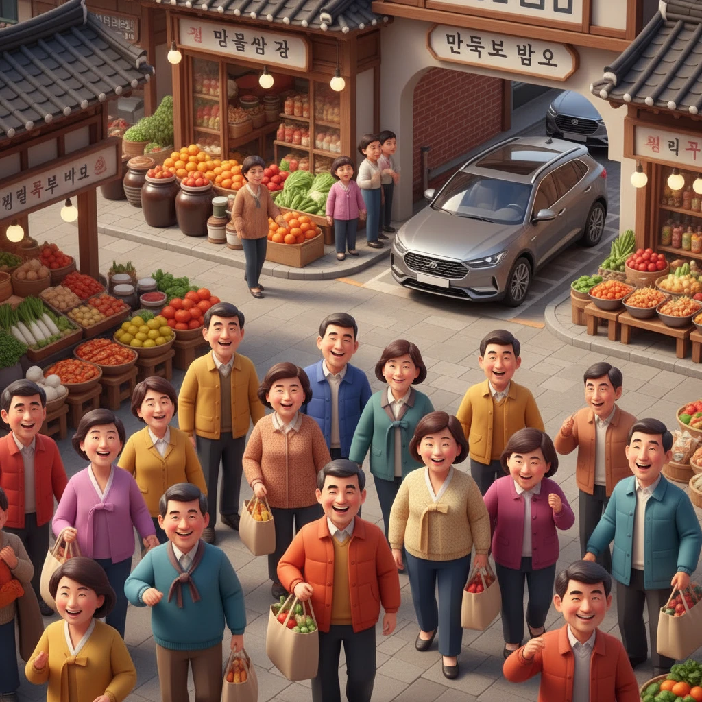 화곡본동시장 고객주차장 위치 안내 및..