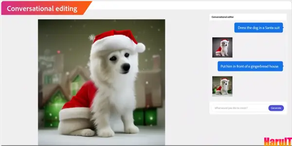 Adobe firefly conversational edting