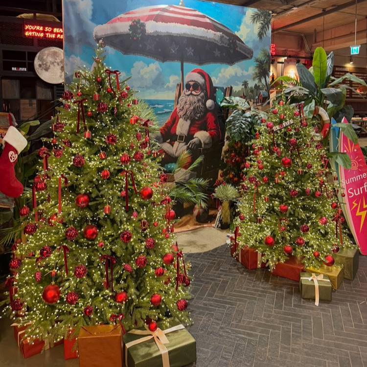 파주 대형카페, 레드파이브 산타