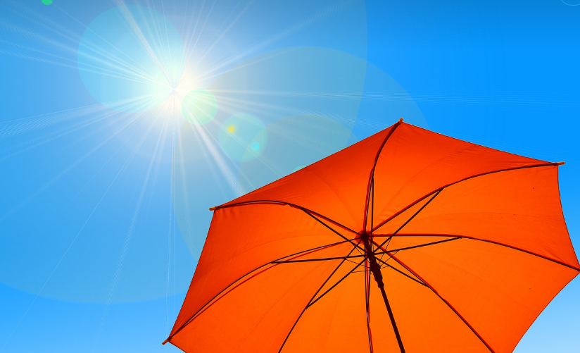 여름철 건강 관련 수분 자외선 순환기능 사진