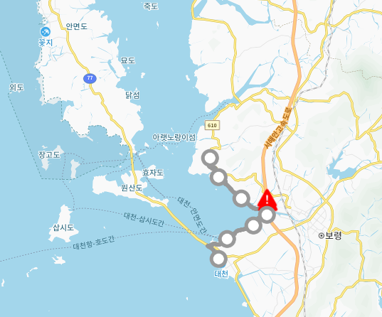 충남 보령 대천 명소 가볼만한곳 걷기좋은 둘레길 서해랑길 59, 60코스