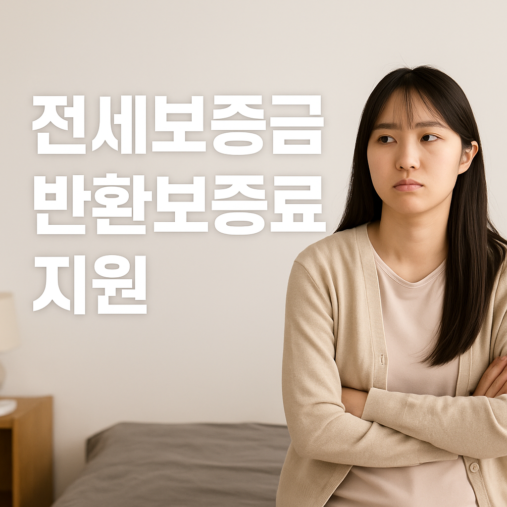 전세보증금 반환보증 보증료 지원 완벽정리