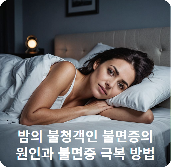불면증의 원인과 해결 방법