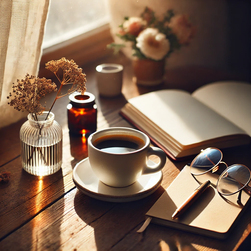 마음챙김 아침 루틴 + 커피
