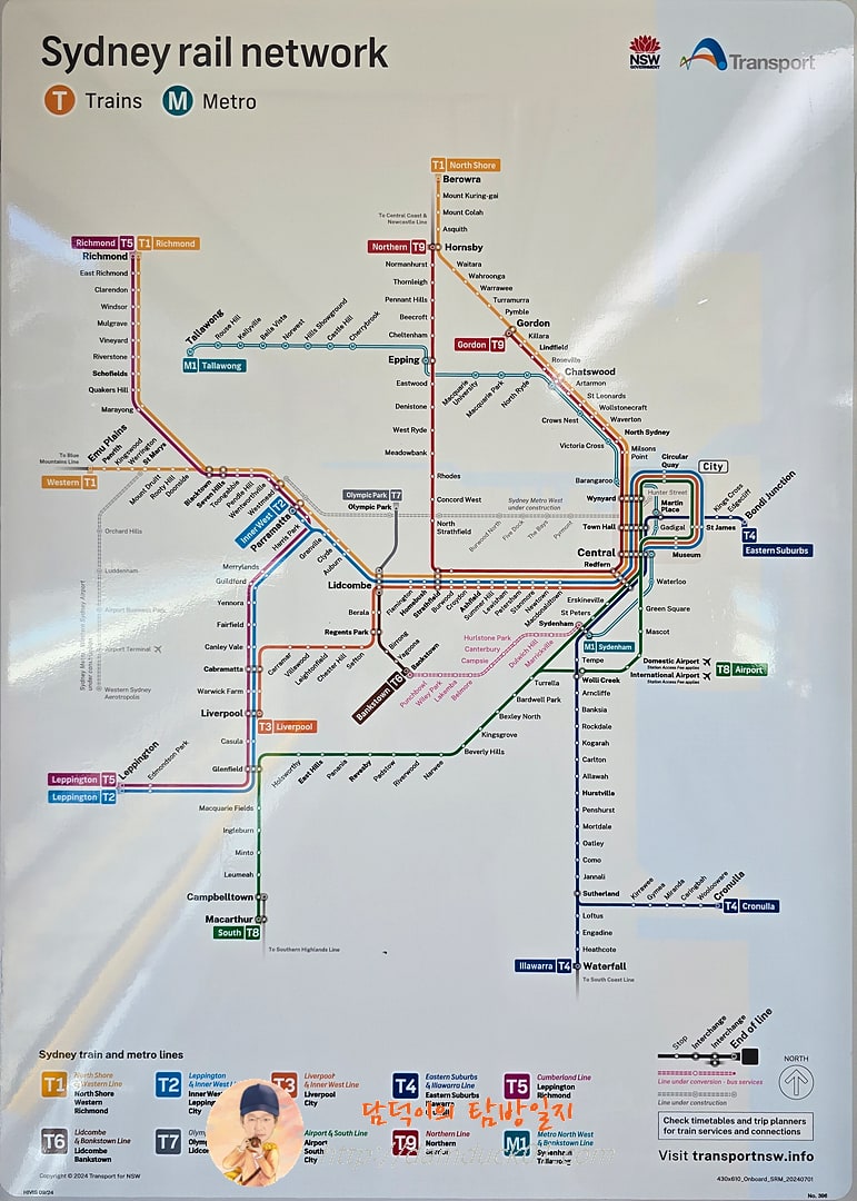Sydney rail network