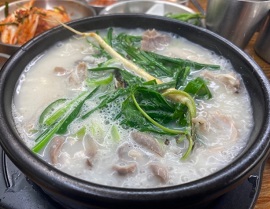 인삼순대국