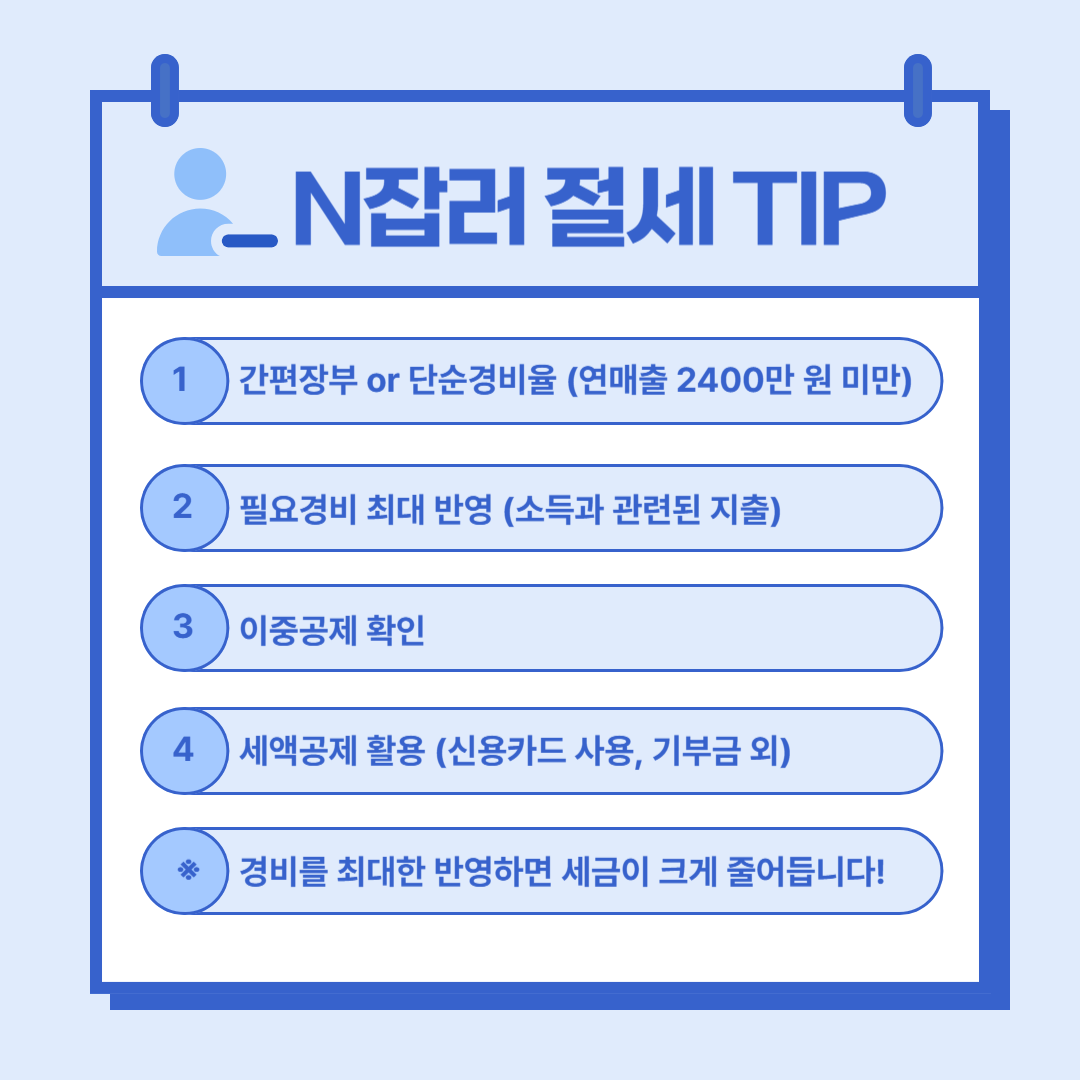 프리랜서 종합소득세3