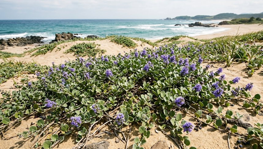 순비기나무(Vitex rotundifolia)