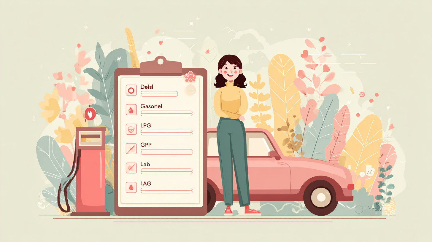 휘발유, 경유, LPG 차이
