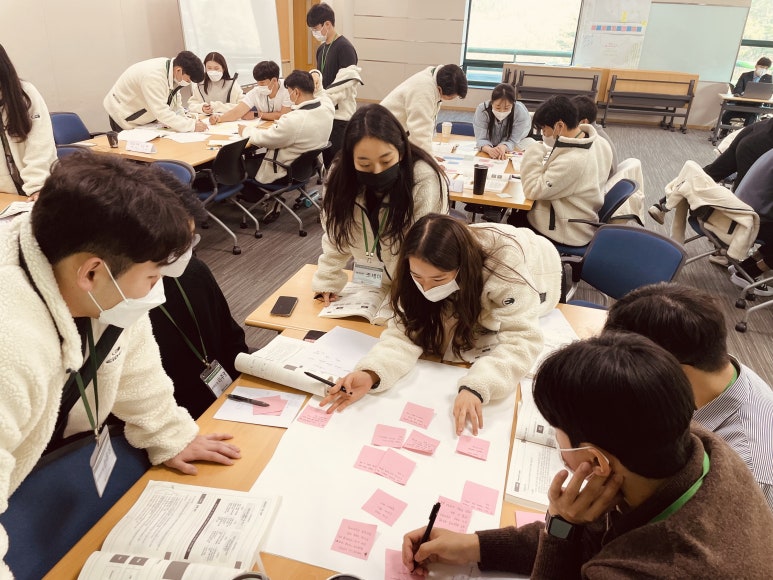 DB그룹 신입사원을 위한 '비즈니스 기획과 문서작성' 프로젝트 진행