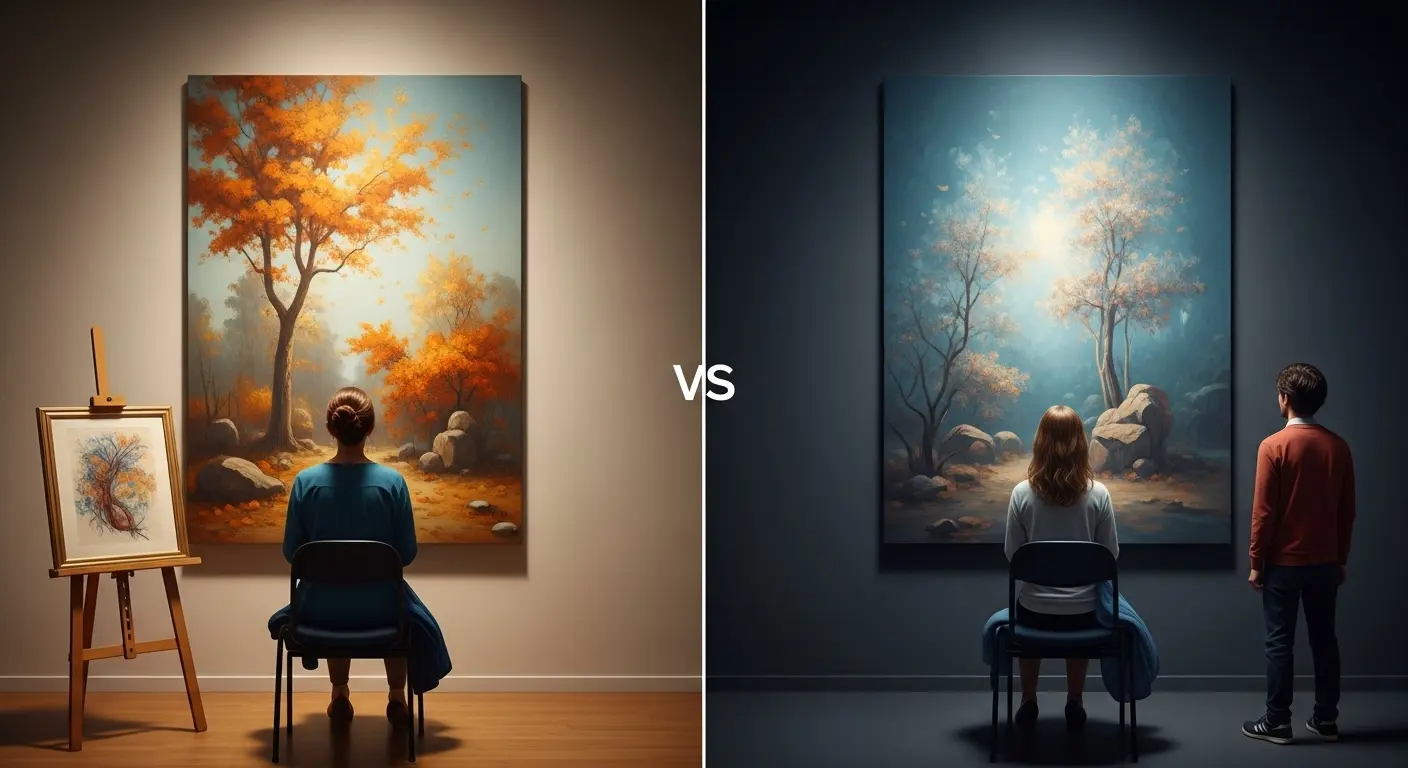 <img src="emotional_gap_between_ai_generated_art_and_human_creativity.webp" alt="AI 창작물과 인간 예술의 감정적 깊이 차이를 표현한 이미지 입니다">