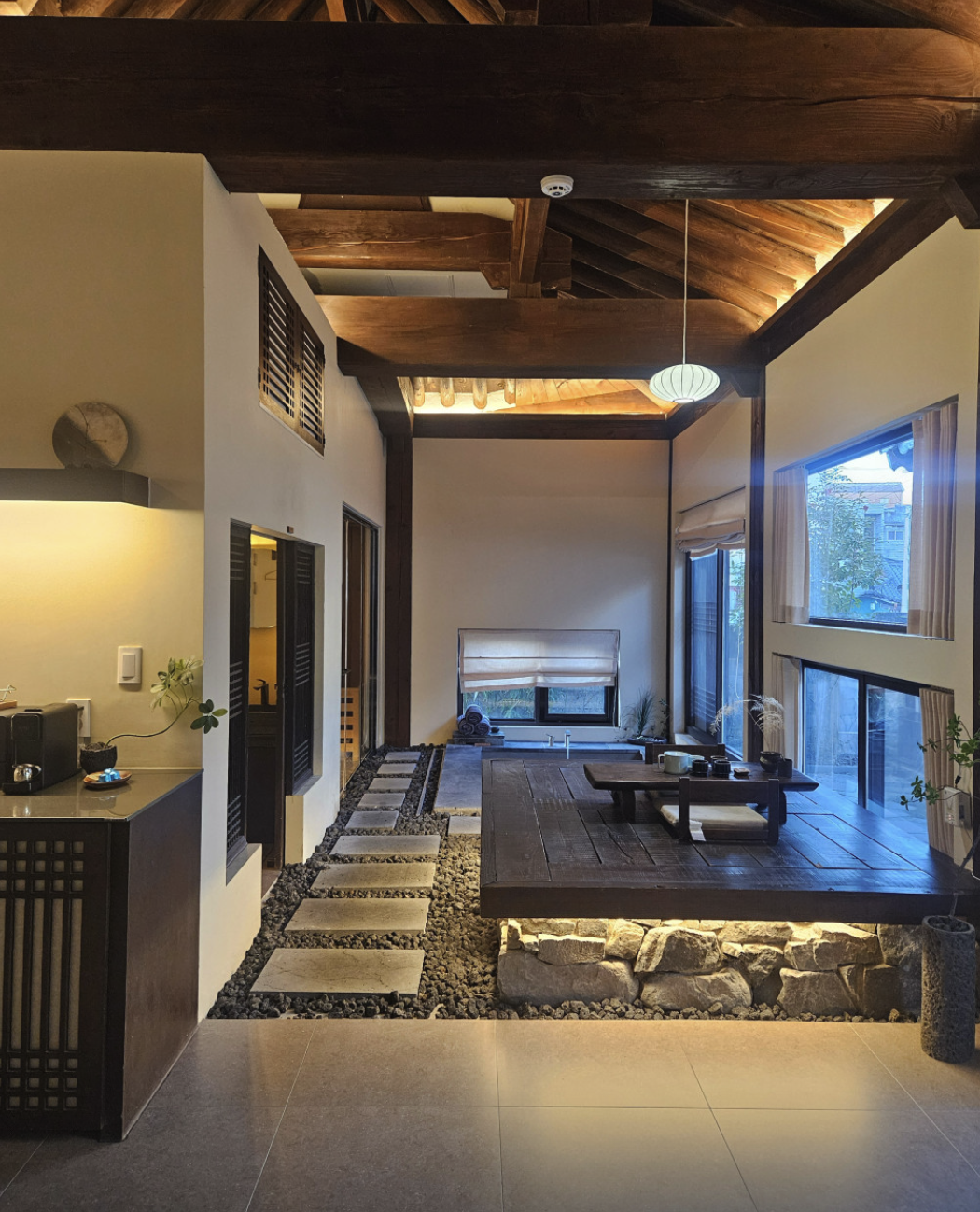 오늘N 한옥스테이 무소 전주 독채 한옥 감성숙소 자쿠지 사우나