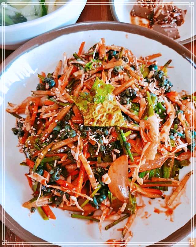 전남 구례 맛집 다슬기수제비, 다슬기초무침, 다슬기맑은탕, 다슬기전