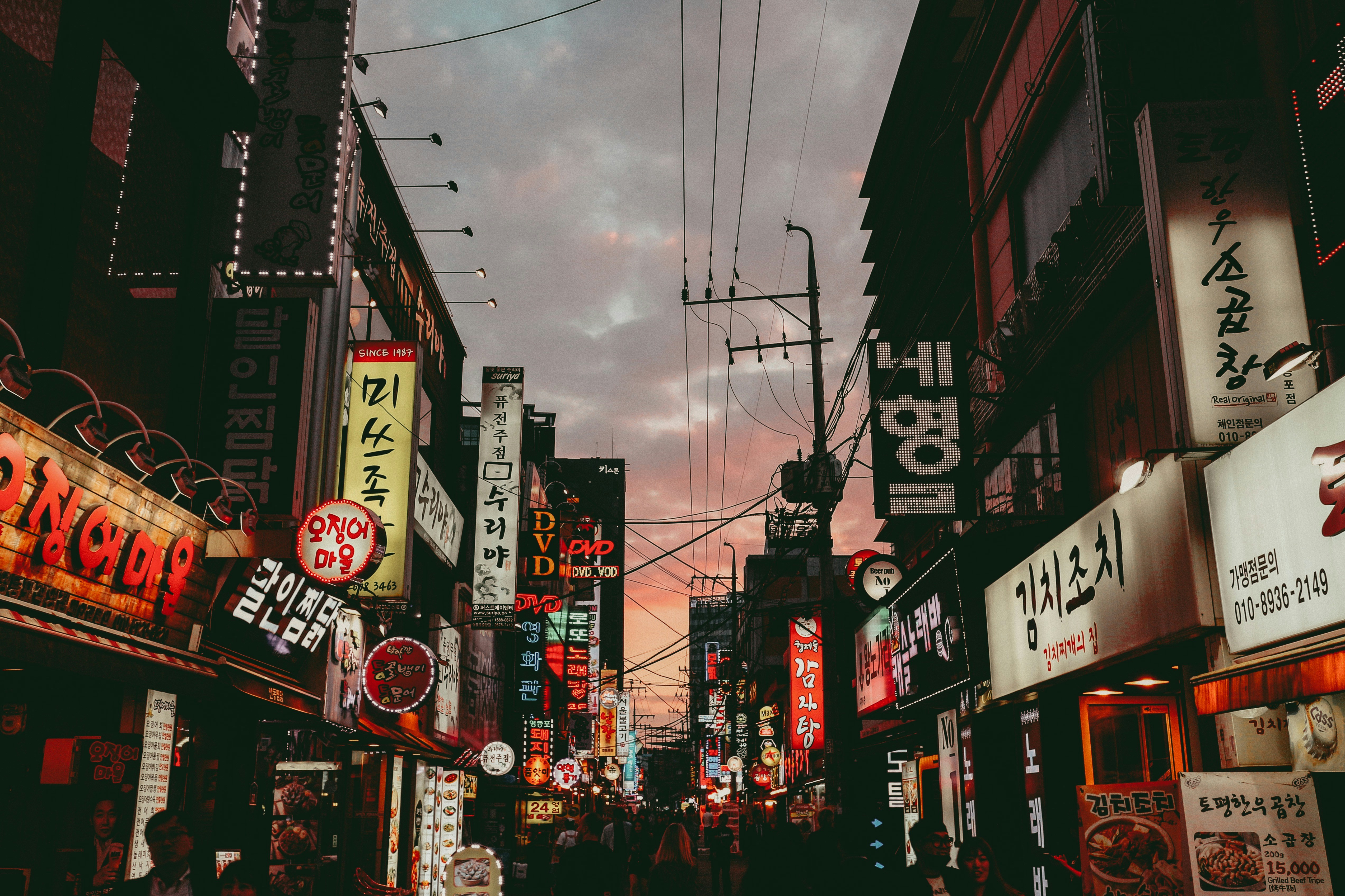 한국 자연 도시 풍경 이미지들