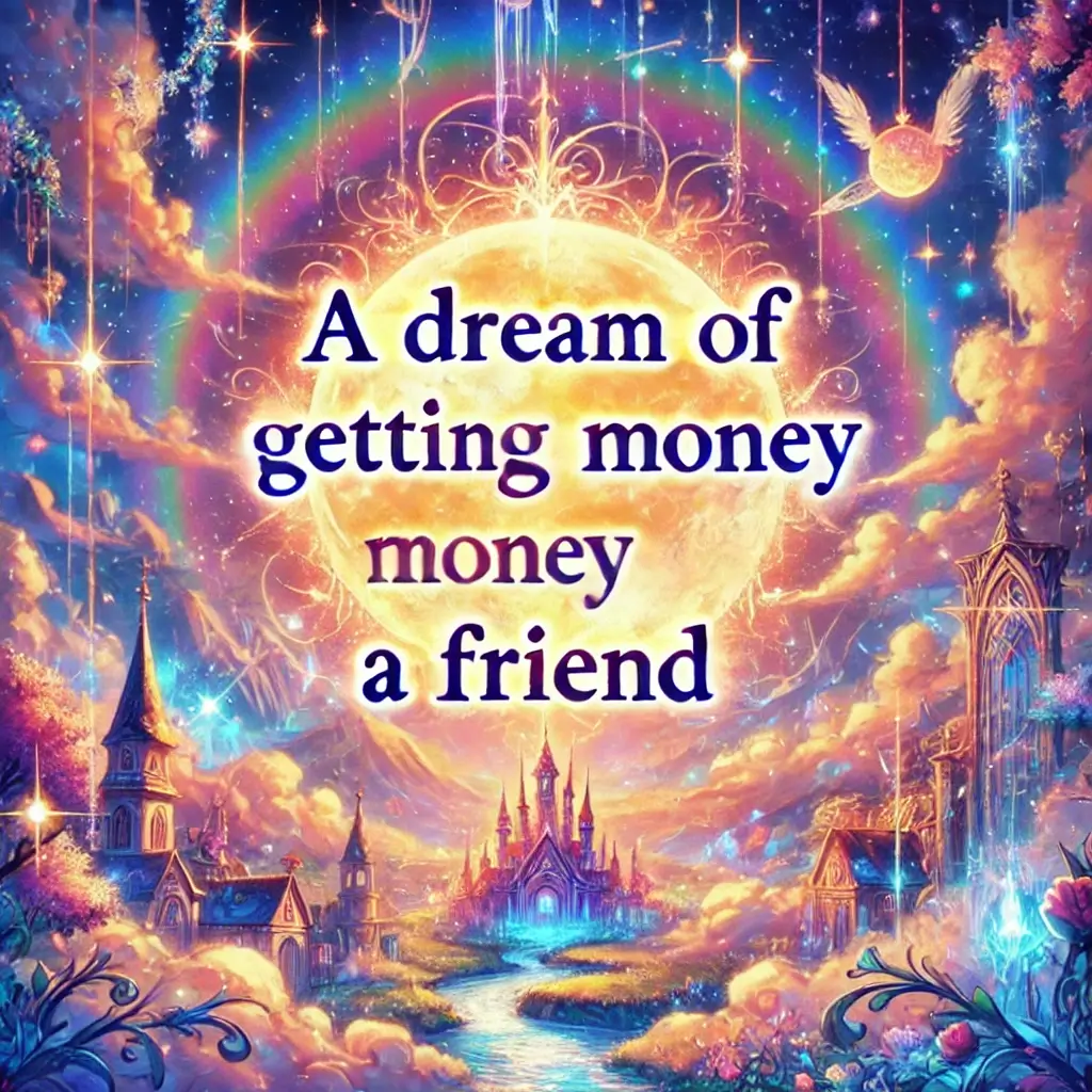 친구에게 돈 받는 꿈