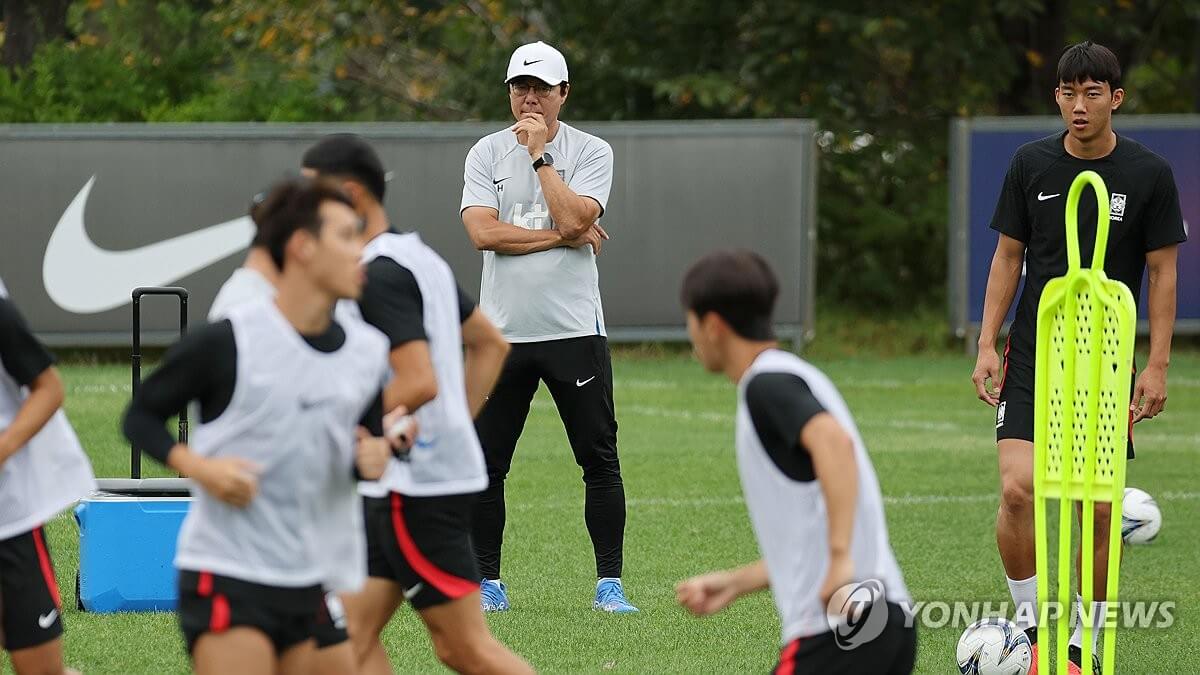 대표팀 황선홍감독의 입장