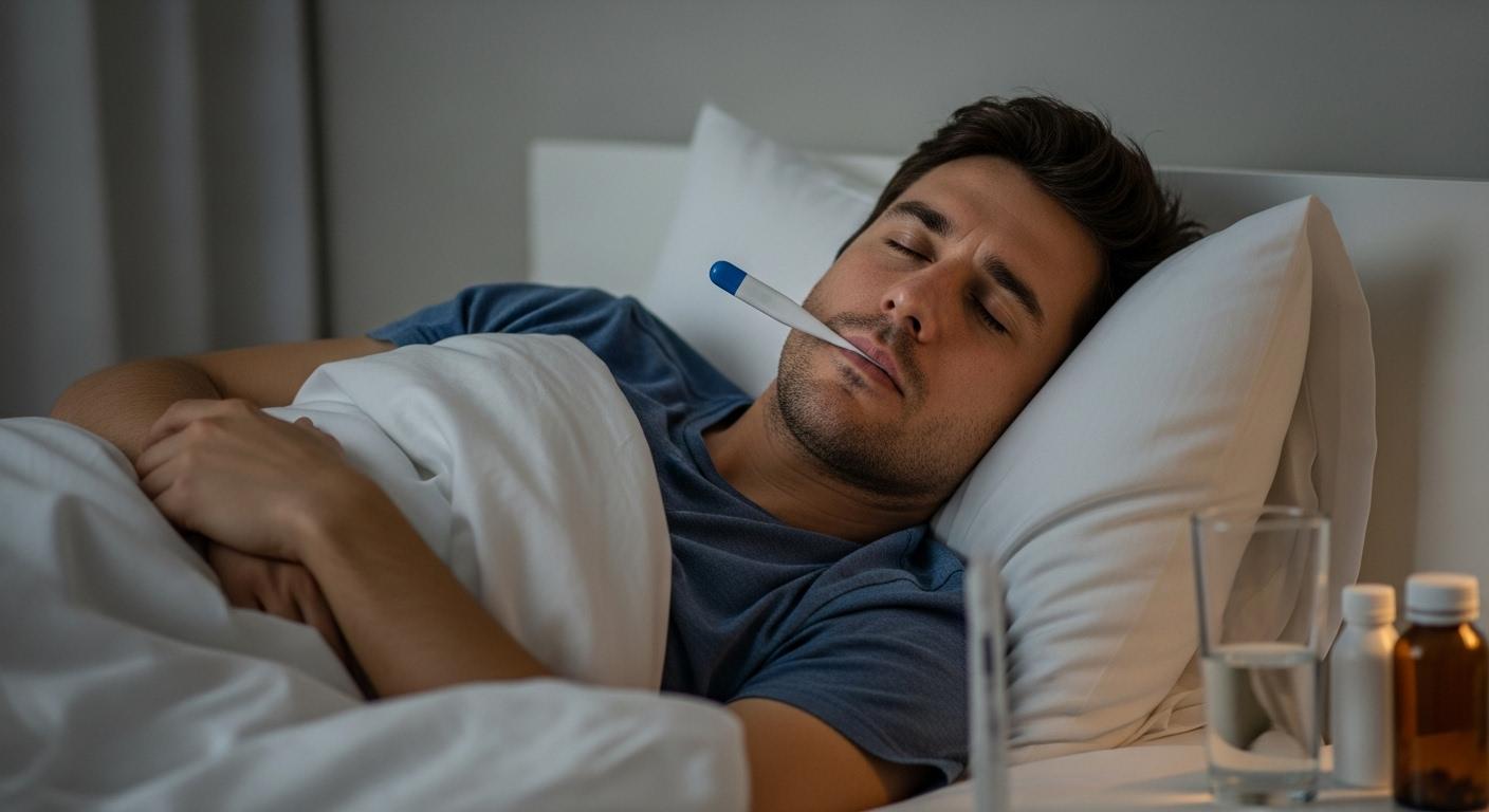 독감 증상 열 해열제