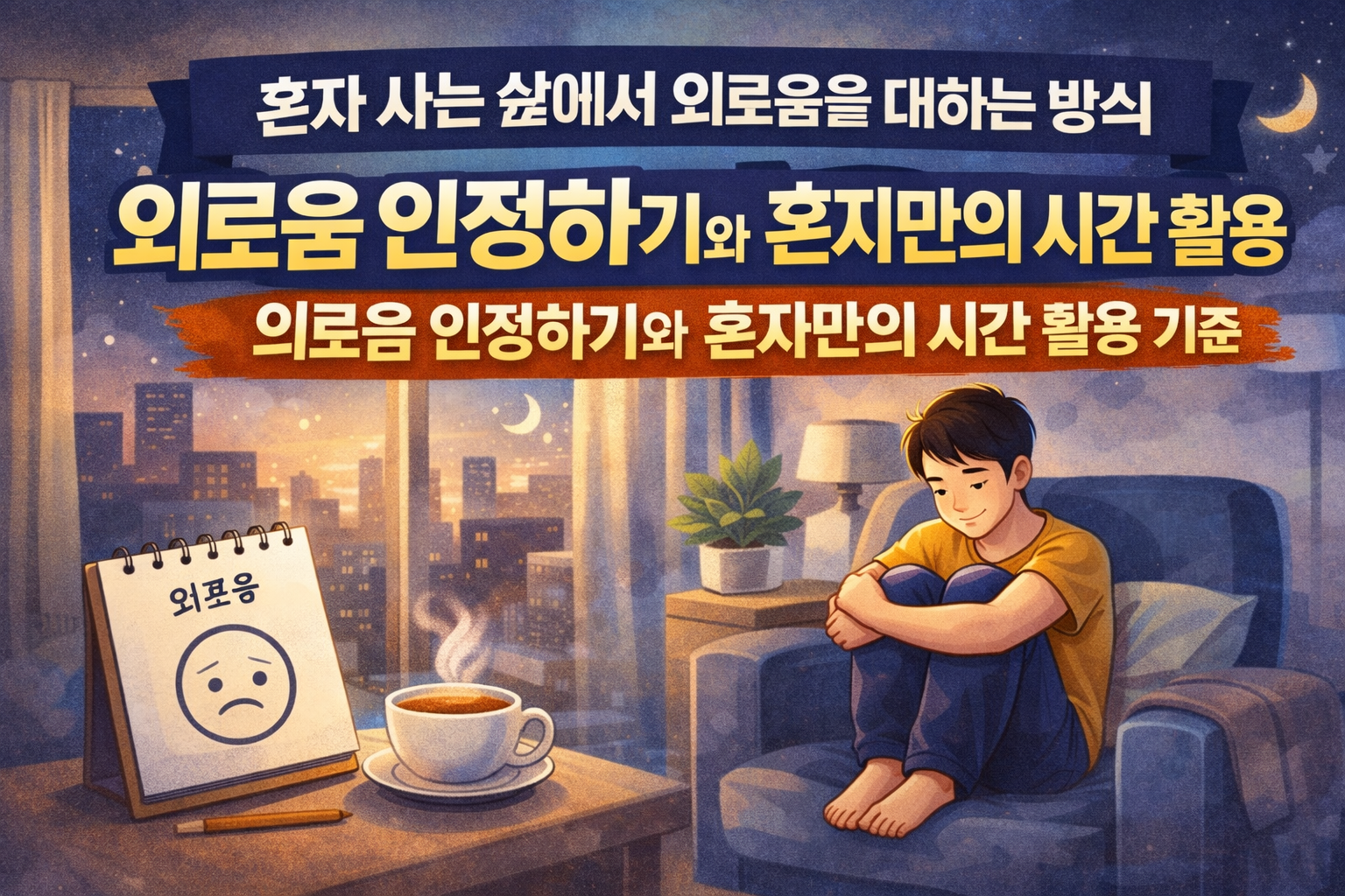 혼자 사는 삶에서 외로움을 대하는 방식