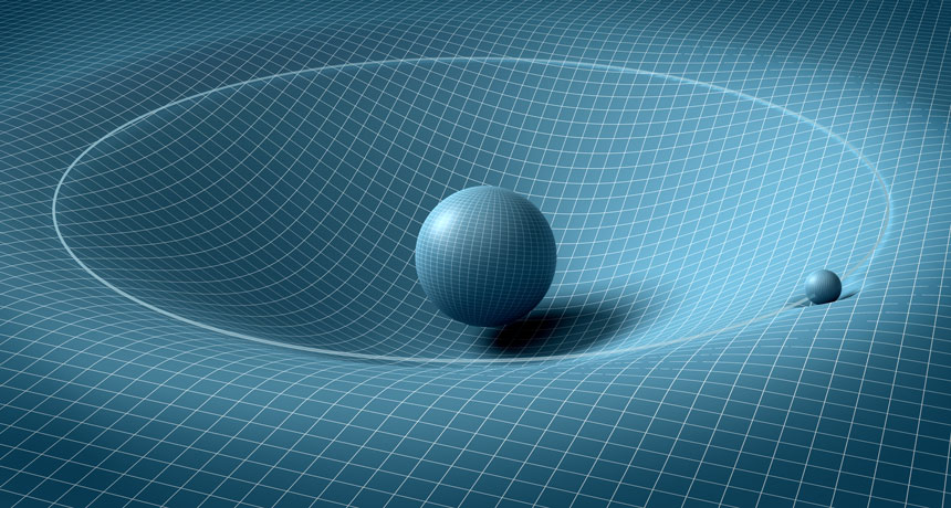 시공왜곡 : gravitational space time distortion