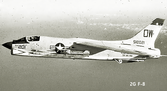 2세대 전투기 F-8 크루세이더