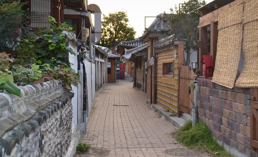 전주 한옥마을 골목길