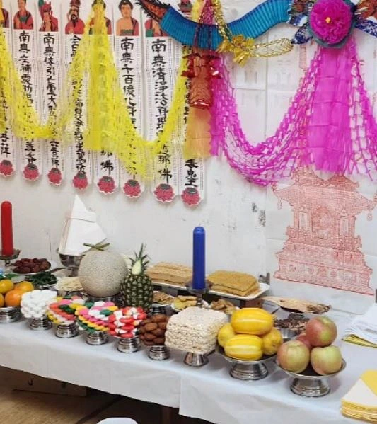 성남 은행동 점집의 굿당 내부