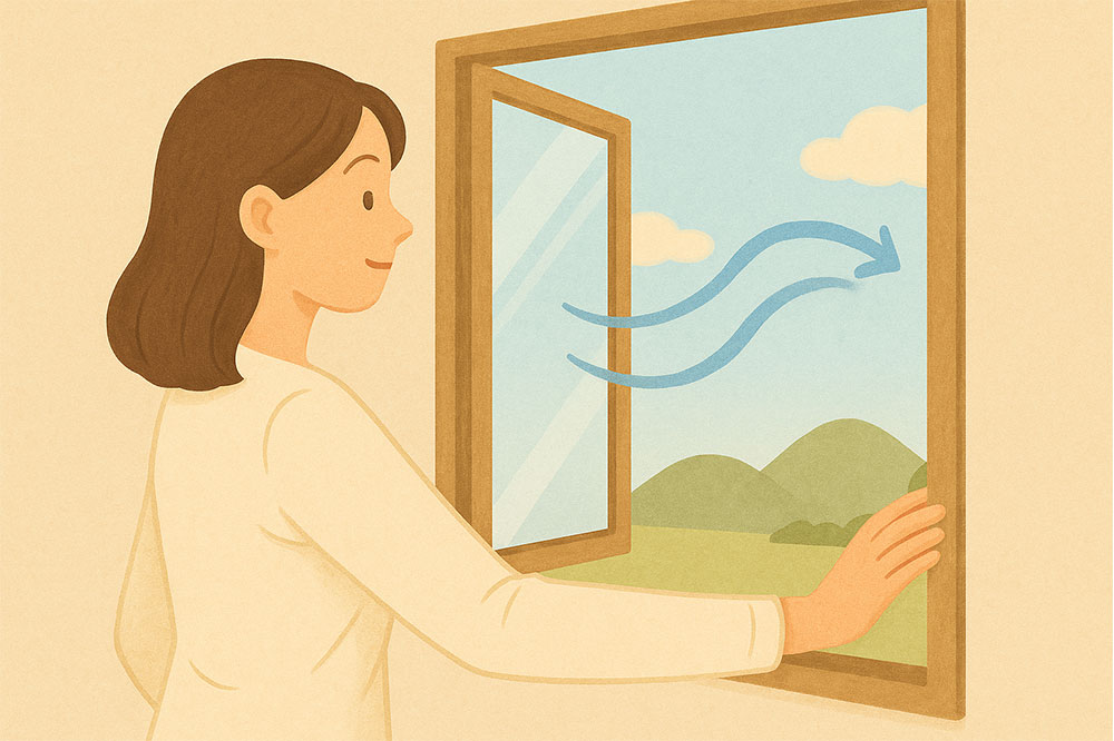 AI가 만들어준 환기 하기